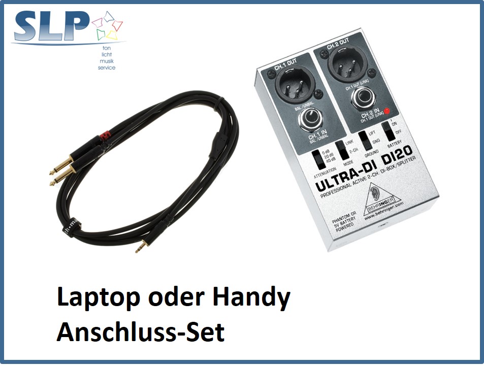 Laptop/Handy Anschluss-Set 4€/Tag