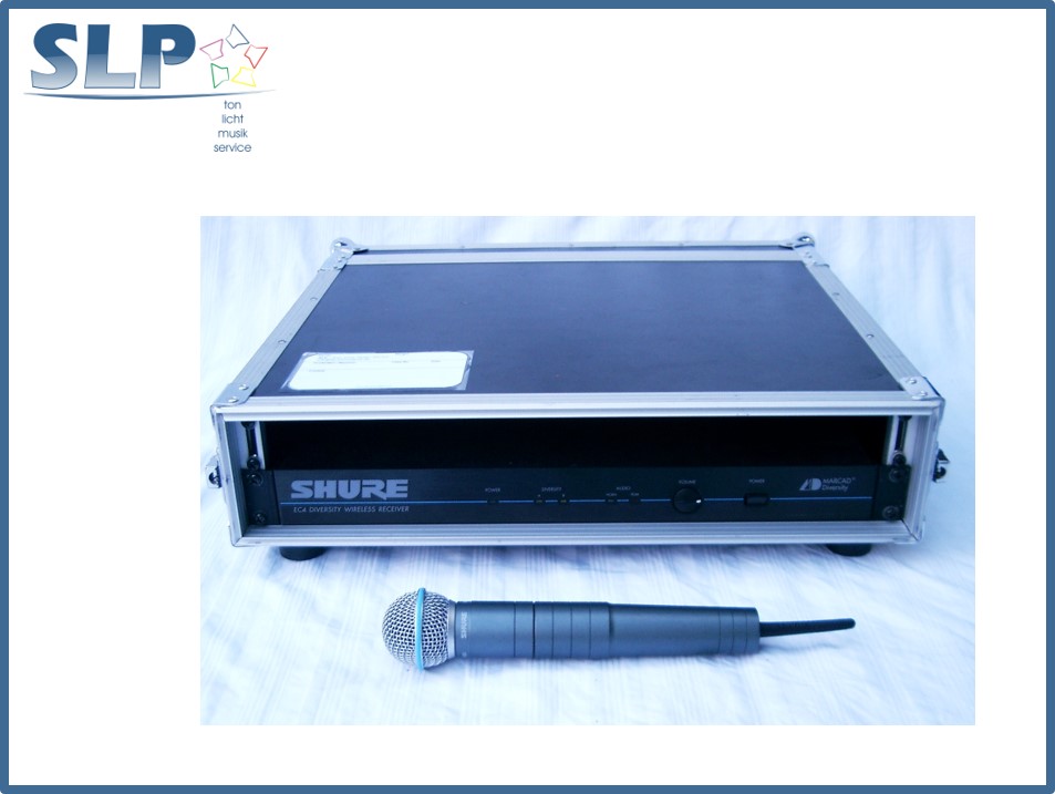 Shure EC4 Funkmikrofon 20€/Tag