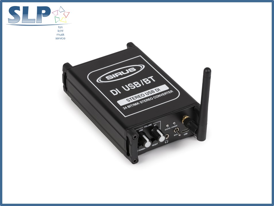 Bluetooth Empfänger / DI Box Stereo 8€/Tag