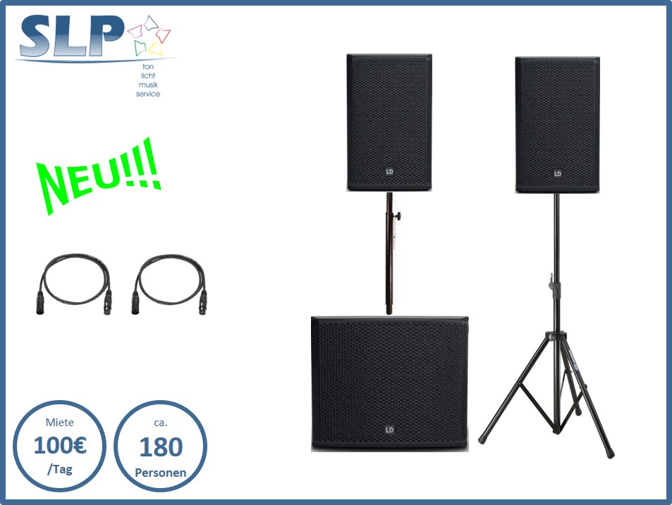 Tonanlage "Stinger L" 100€/Tag